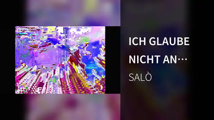 ICH GLAUBE NICHT AN DINOSAURIER (Visualizer)