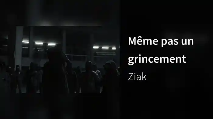 Même pas un grincement