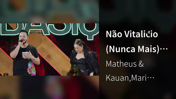 Não Vitalício (Nunca Mais) (Ao Vivo Em Fortaleza / 2023)