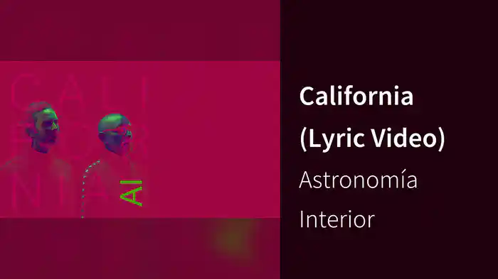 California (Lyric Video)