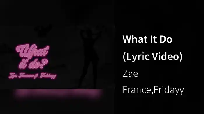 What It Do (Lyric Video)