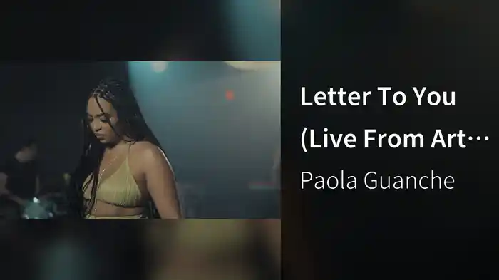 Letter To You (Live From Art House)