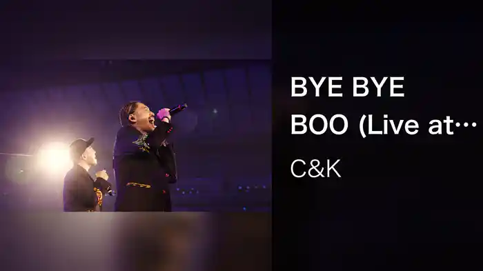 BYE BYE BOO (Live at 横浜アリーナ / 2022)