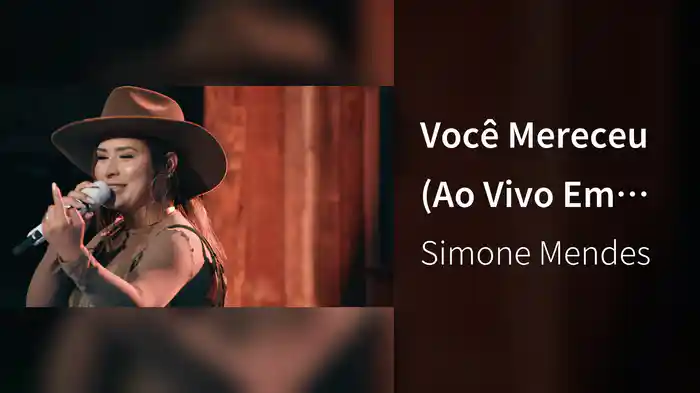 Você Mereceu (Ao Vivo Em São Paulo / 2022)