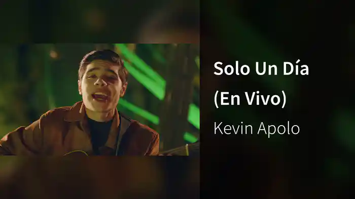 Solo Un Día (En Vivo)