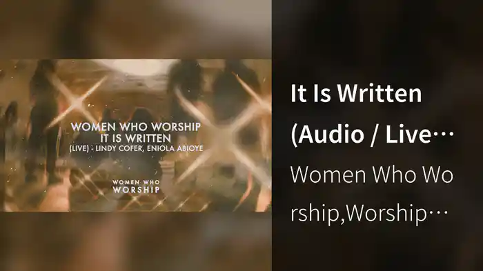 It Is Written (Audio / Live At The Wedge, Nashville, TN / 2022)