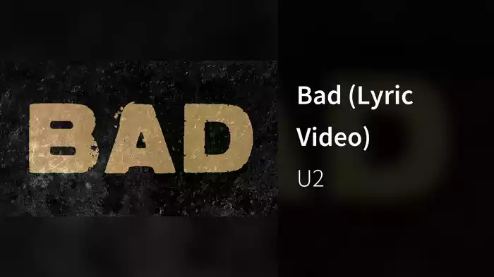 Bad (Lyric Video)