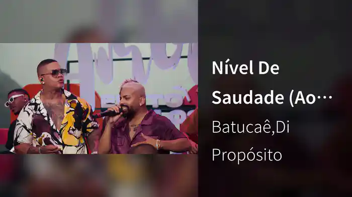 Nível De Saudade (Ao Vivo No Rio De Janeiro / 2023)