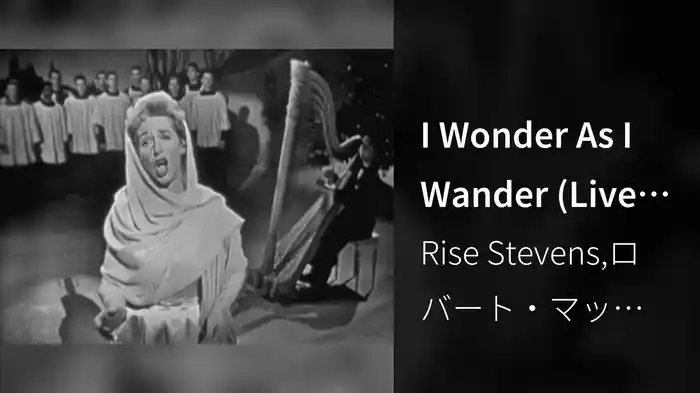 I Wonder As I Wander (Live On The Ed Sullivan Show, December 22, 1957)