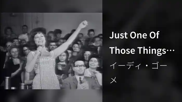 Just One Of Those Things (Live On The Ed Sullivan Show, October 20, 1963)