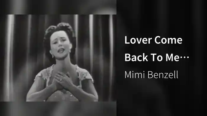 Lover Come Back To Me (Live On The Ed Sullivan Show, September 9, 1951)