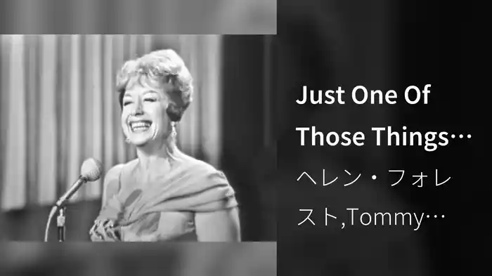 Just One Of Those Things (Live On The Ed Sullivan Show, October 20, 1963)