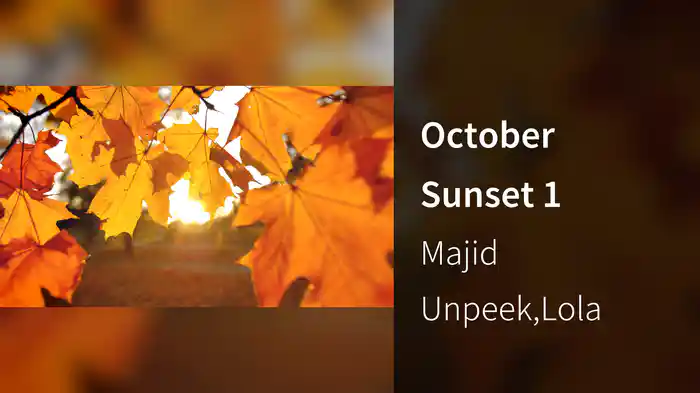 October Sunset 1