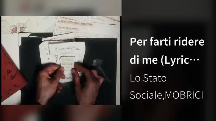 Per farti ridere di me (Lyric Video)