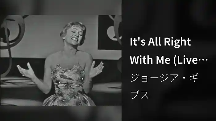It's All Right With Me (Live On The Ed Sullivan Show, July 10, 1960)