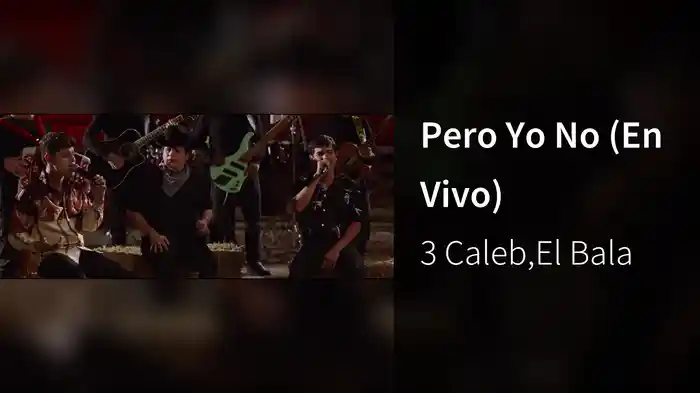 Pero Yo No (En Vivo)