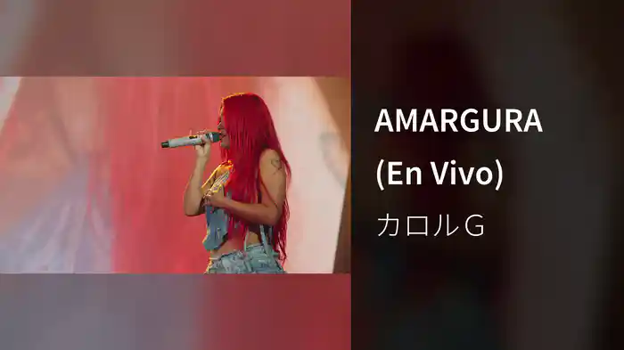 AMARGURA (En Vivo)