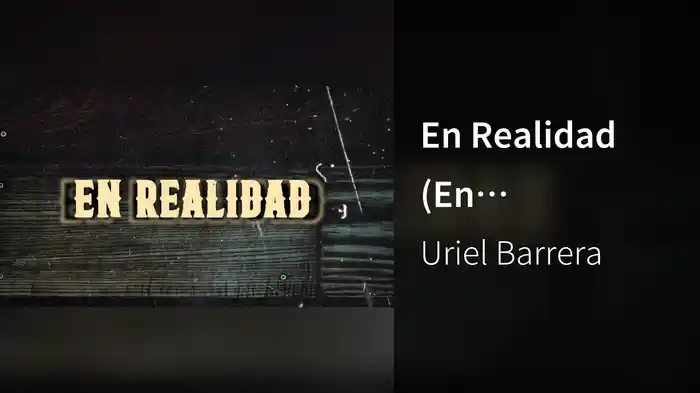 En Realidad (En Vivo/LETRA)
