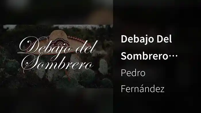 Debajo Del Sombrero (LETRA)