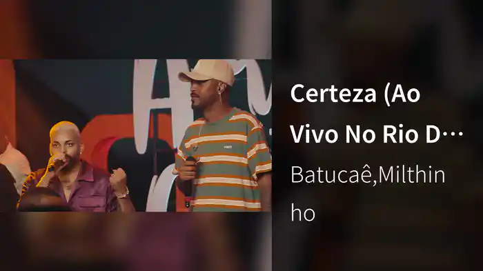 Certeza (Ao Vivo No Rio De Janeiro / 2023)