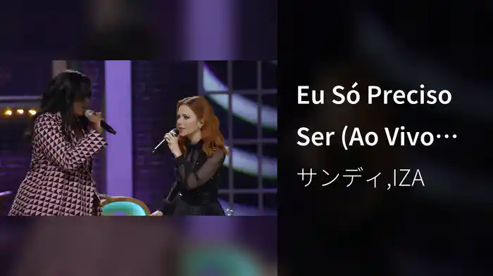 Eu Só Preciso Ser (Ao Vivo Em São Paulo / 2022)