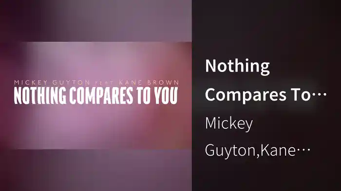 Nothing Compares To You (Audio)