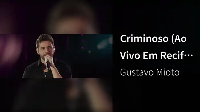 Criminoso (Ao Vivo Em Recife / 2022)