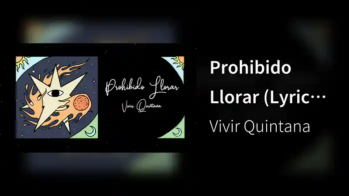 Prohibido Llorar (Lyric Video)