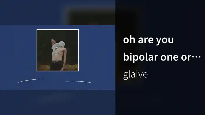 oh are you bipolar one or two? (Lyric Video)