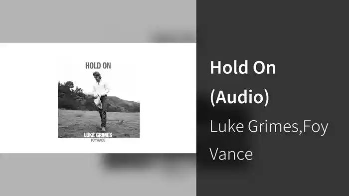 Hold On (Audio)