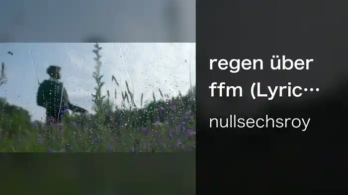 regen über ffm (Lyric Video)