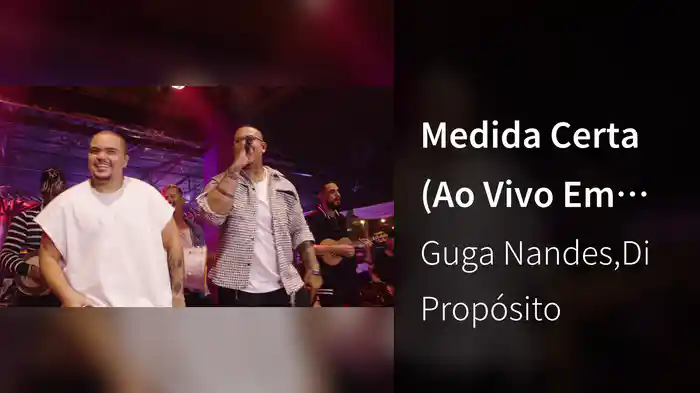 Medida Certa (Ao Vivo Em São Paulo / 2023)