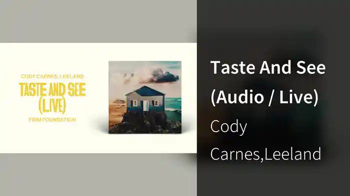 Taste And See (Audio / Live)
