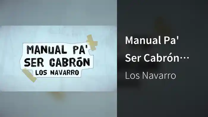 Manual Pa' Ser Cabrón (LETRA)
