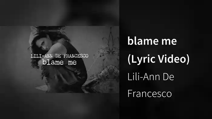 blame me (Lyric Video)