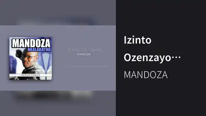 Izinto Ozenzayo (Remastered 2023 / Visualizer)