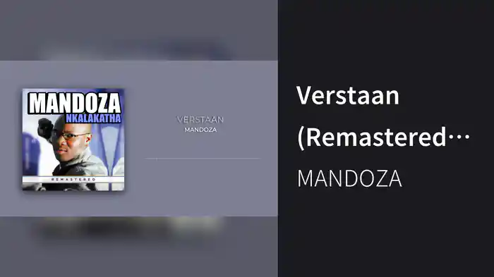 Verstaan (Remastered 2023 / Visualizer)