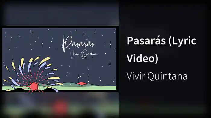 Pasarás (Lyric Video)