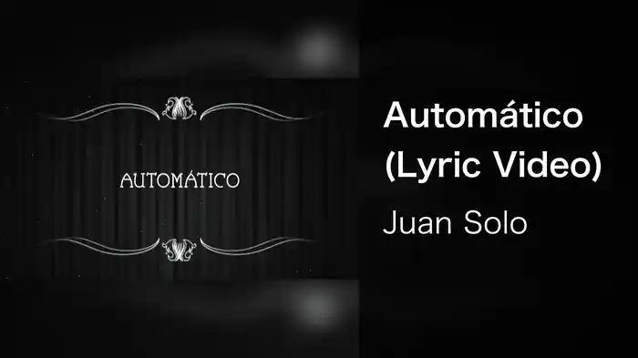 Automático (Lyric Video)