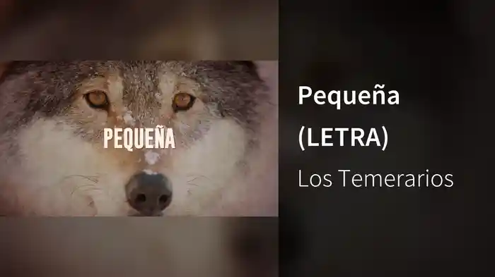 Pequeña (LETRA)