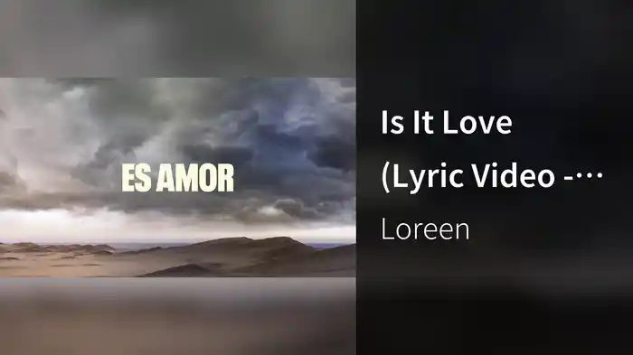 Is It Love (Lyric Video - Español)