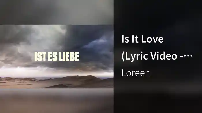 Is It Love (Lyric Video - Deutsch)