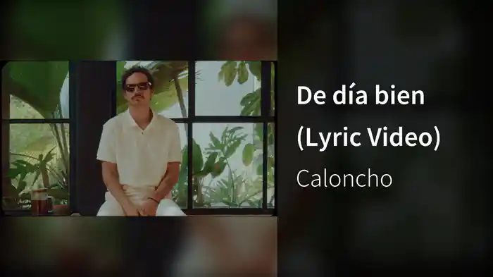 De día bien (Lyric Video)