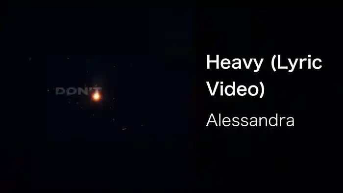 Heavy (Lyric Video)