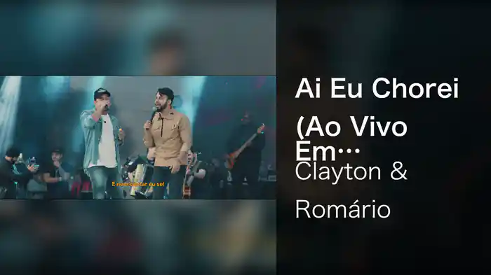 Ai Eu Chorei (Ao Vivo Em Ribeirão Preto, São Paulo / 2023 / Lyric Video)