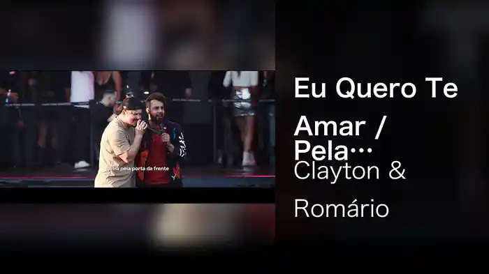 Eu Quero Te Amar / Pela Porta Da Frente (Ao Vivo Em Jaguariúna, São Paulo / 2023 / Lyric Video)