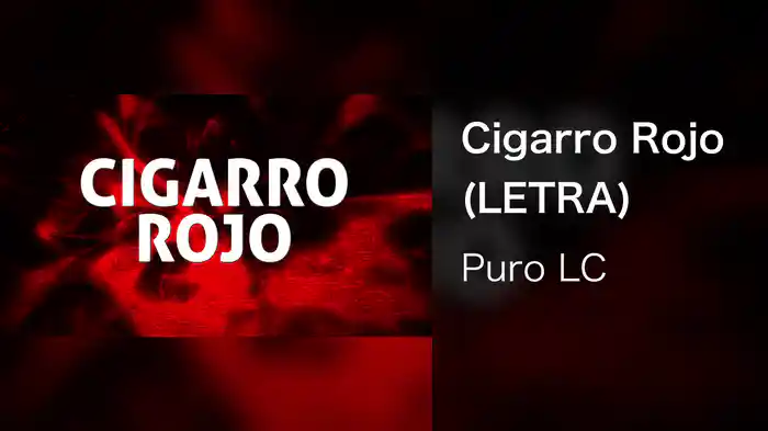 Cigarro Rojo (LETRA)