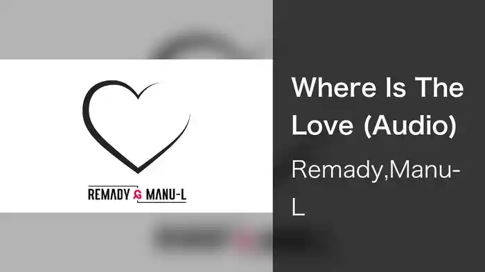 Where Is The Love (Audio)