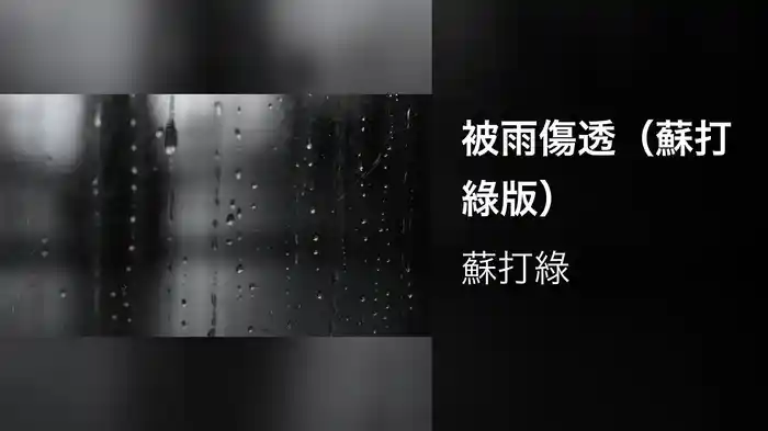 被雨傷透（蘇打綠版）