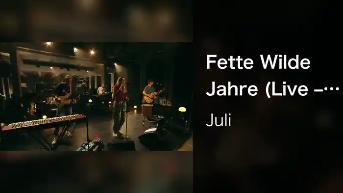 Fette Wilde Jahre (Live – Poparound@Bauhaus, 2023)